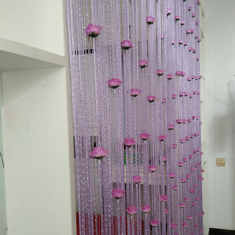 BowLift | Rose Thread Door Curtain