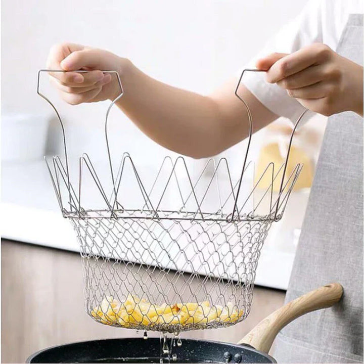 Magic Collapsible Drain Basket Bowlift