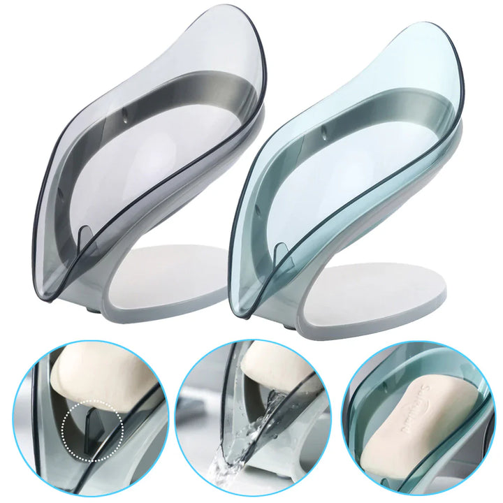 Leaf Drainage Soap Holder Bowlift