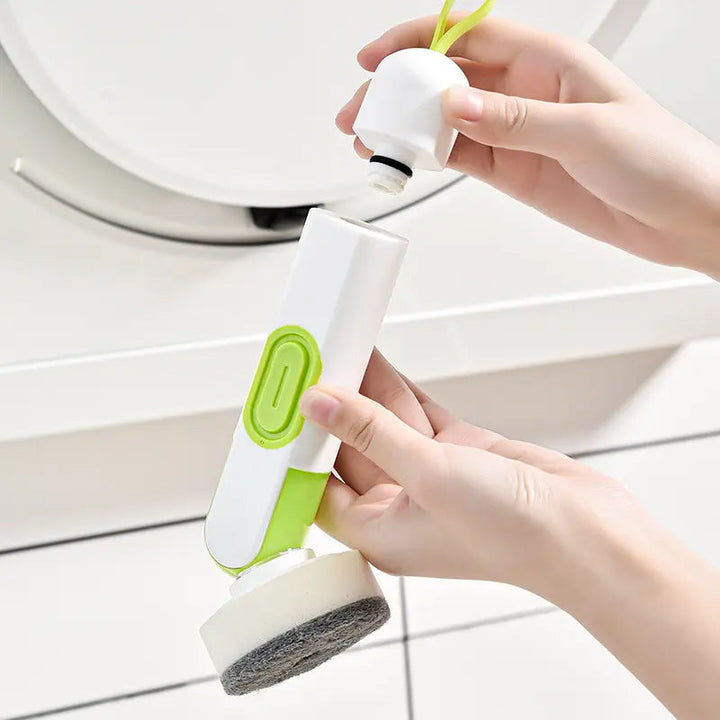 Multi-functional Long-handle Liquid-filled Cleaning Brush | Bowlift