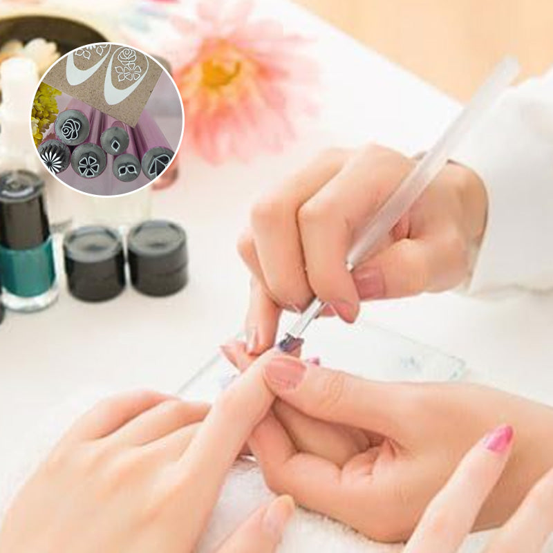 BowLift | 6 pcs DIY Nail Stamp Pen Set