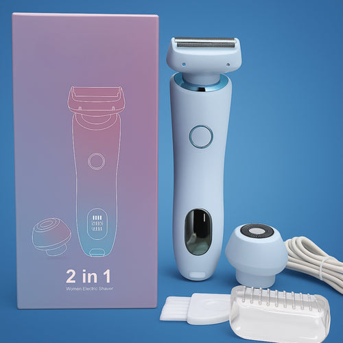 Irritation-free Gentle Shave – Waterproof Wet & Dry – Precision Head – Women with Sensitive Skin Bowlift