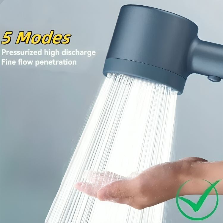 BowLift | High-Pressure Massager Power Spray Shower Head