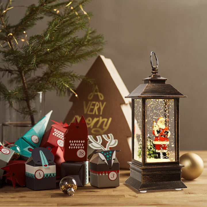 Santa Claus Wind Lantern Bowlift