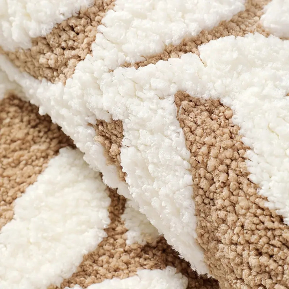 BowLift | Zyphire Leaf Pattern Bath Mat
