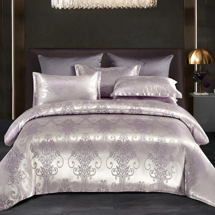 BowLift | Luxury Satin Duvet Cover with Pillowcases – Silky Soft & Breathable Bedding