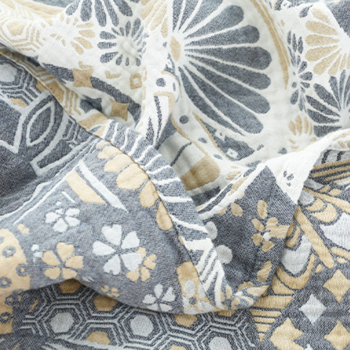 BowLift | Joyful Haven Four-Layer Cotton Blanket