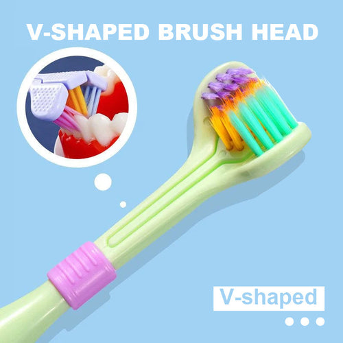 BowLift | V-shaped Three-sided Toothbrush