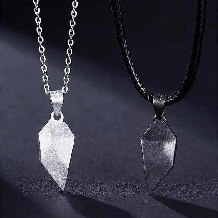 BowLift | Couple Heart Stitching Necklace
