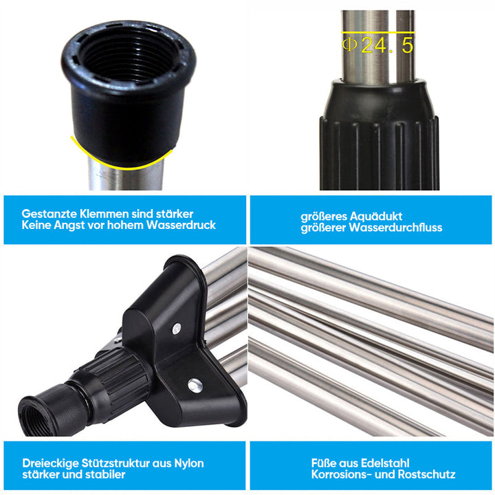 Automatic rotating tripod sprinkler | Bowlift