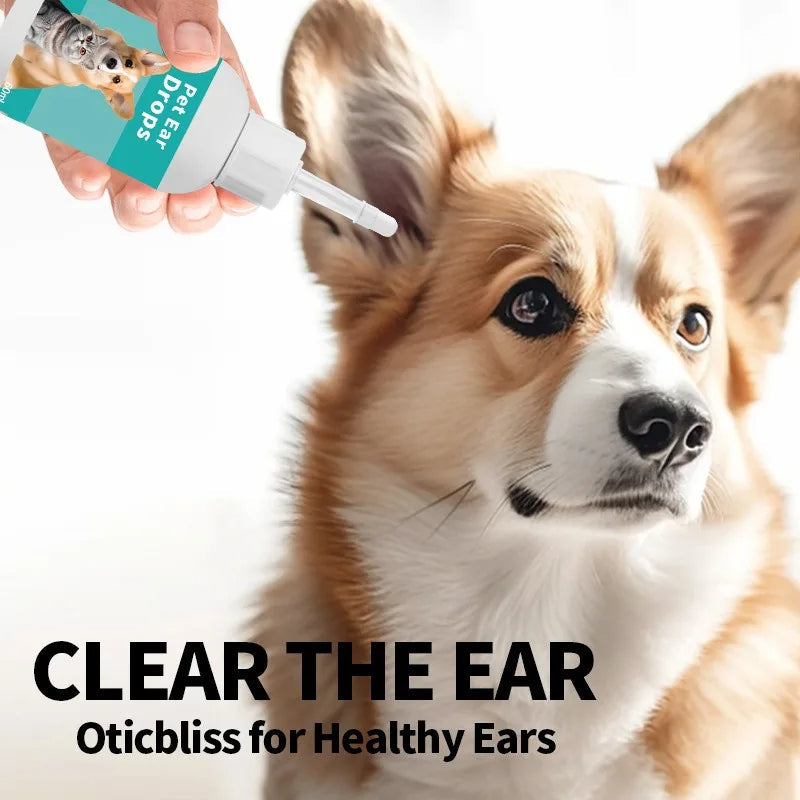 Natural Dog Ear Cleaning Drops Bowlift