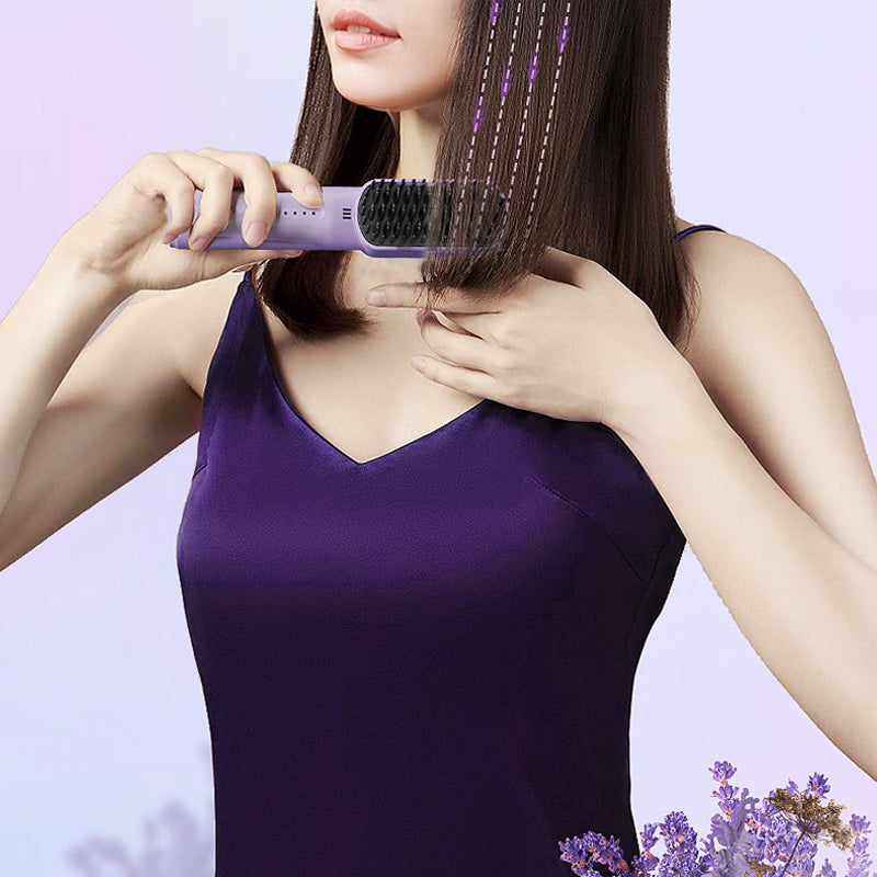BowLift | Portable negative ion hair straightener comb