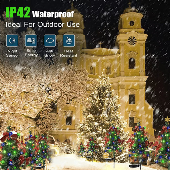 BowLift | Solar Christmas Trees Lights