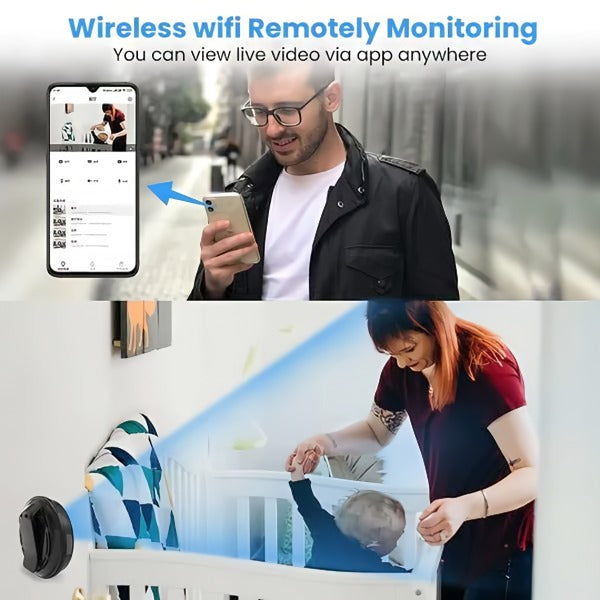 BowLift | 1080P HD Magnetic Wifi Mini Camera Recorder