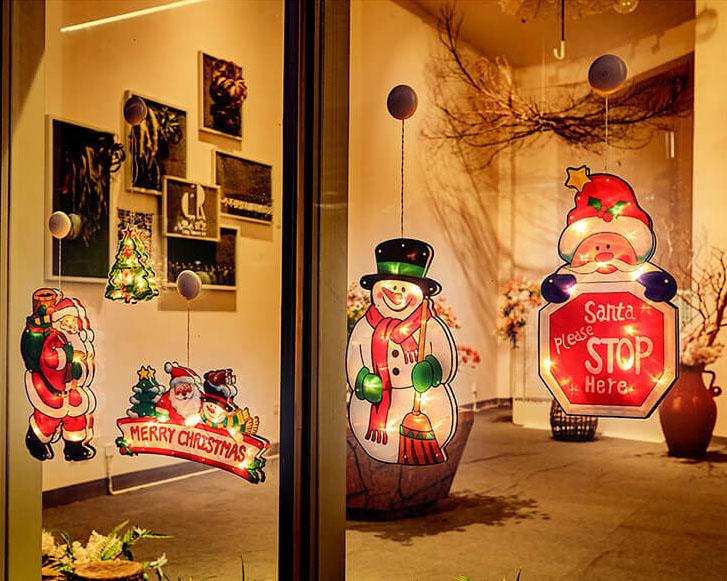 BowLift | Christmas Light Suction Cup Window Decoration Outdoor Holiday Ambient String Lights