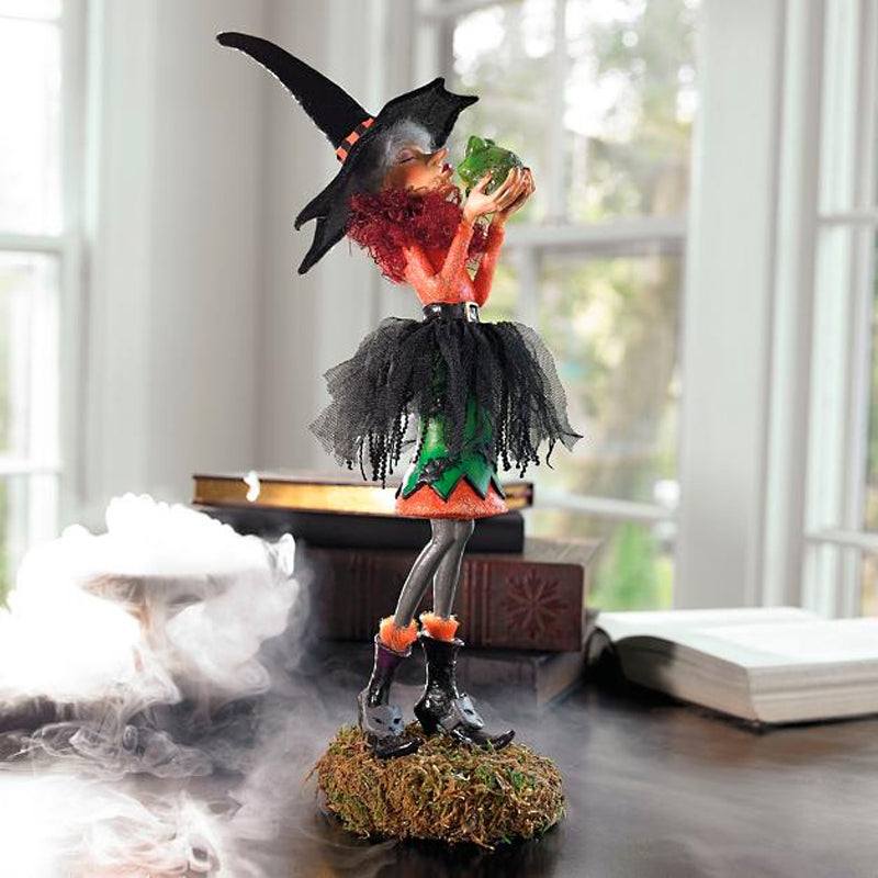 Halloween Witch Resin Ornament | Bowlift
