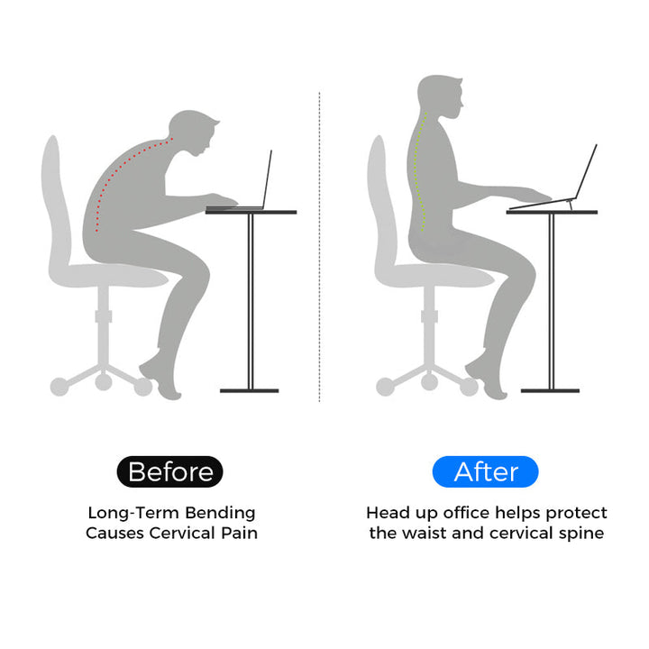 BowLift | Mini portable invisible laptop stand (1 pair)