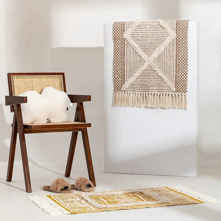 BowLift | Lustre Fringe Bohemian Rug