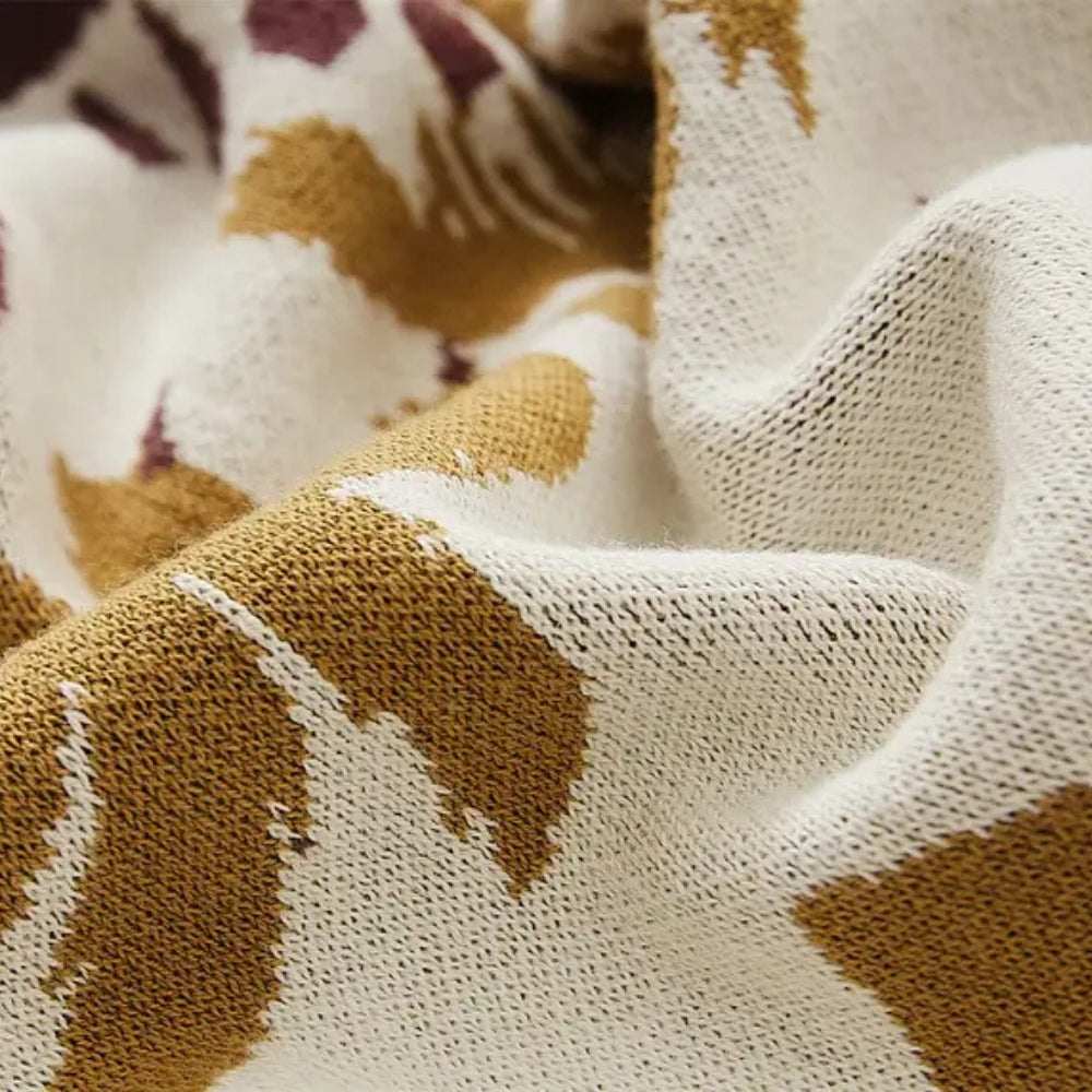 BowLift | Azura Boho Geometric Knit Blanket