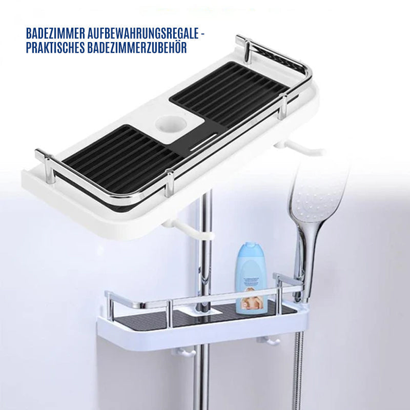 BowLift | Shower rod storage shelf