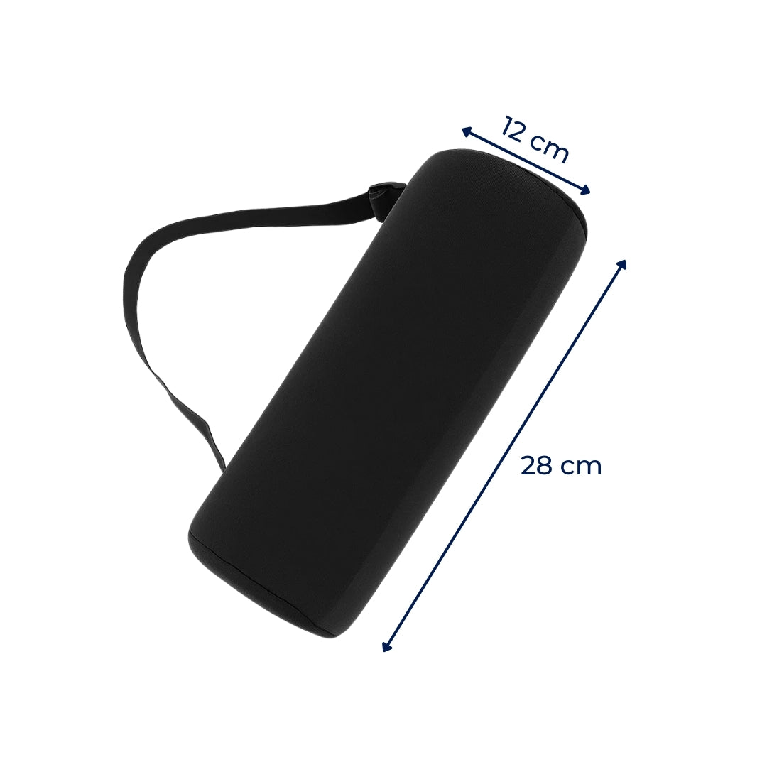 Relieves Lower Back Pain – Contoured Memory Foam – Enhances Posture – Perfect for Office Car Home Chairs Bowlift