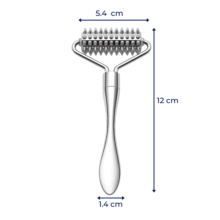 Stress Relief – Stainless Steel – Improves Circulation – Muscle Pain Relief – Home Spa Self-Care Bowlift