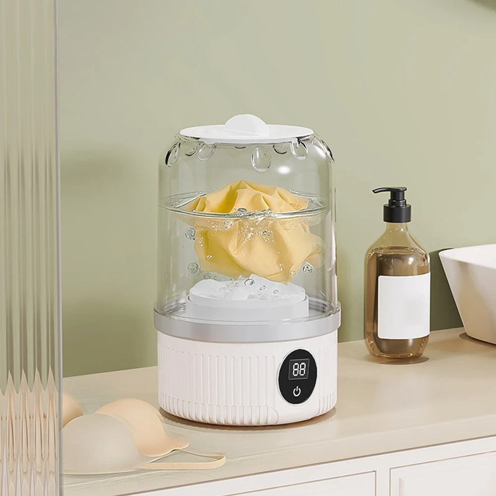 BowLift | Rechargeable Mini Washing Machine for Travel and Home