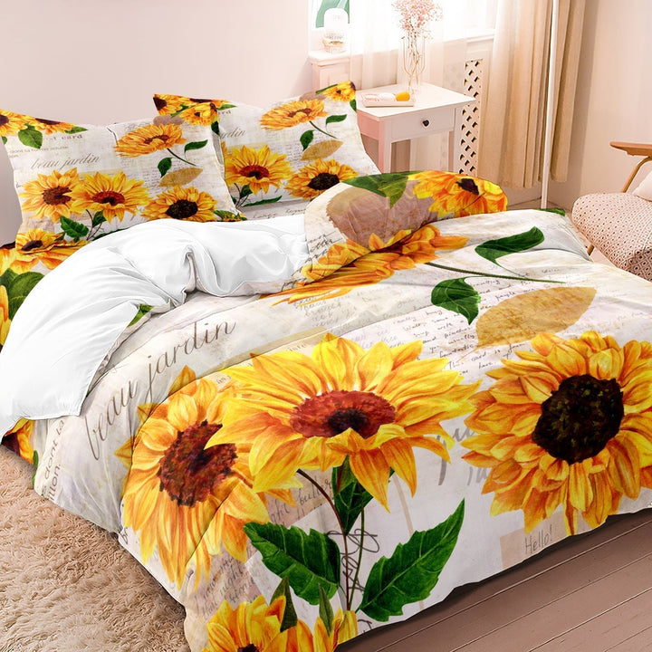BowLift | SunnyBeau - Sunflower Comforter Set