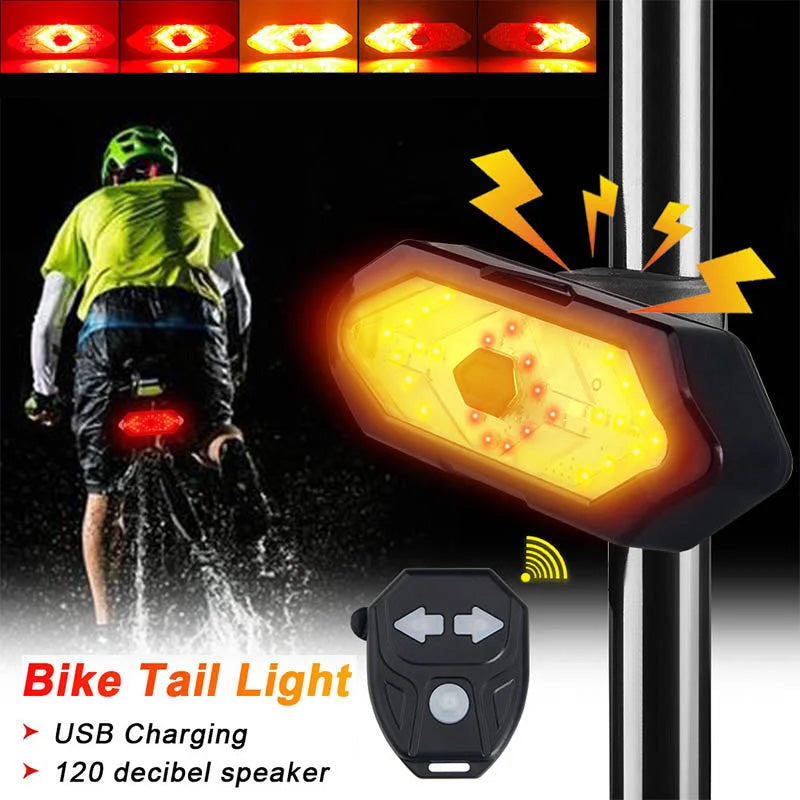 BowLift | Waterproof Night Riding Bike Steering Tail Light