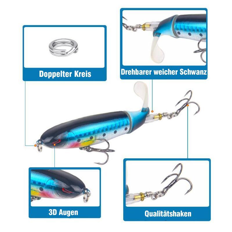 BowLift | Fishing bait with propeller tractor