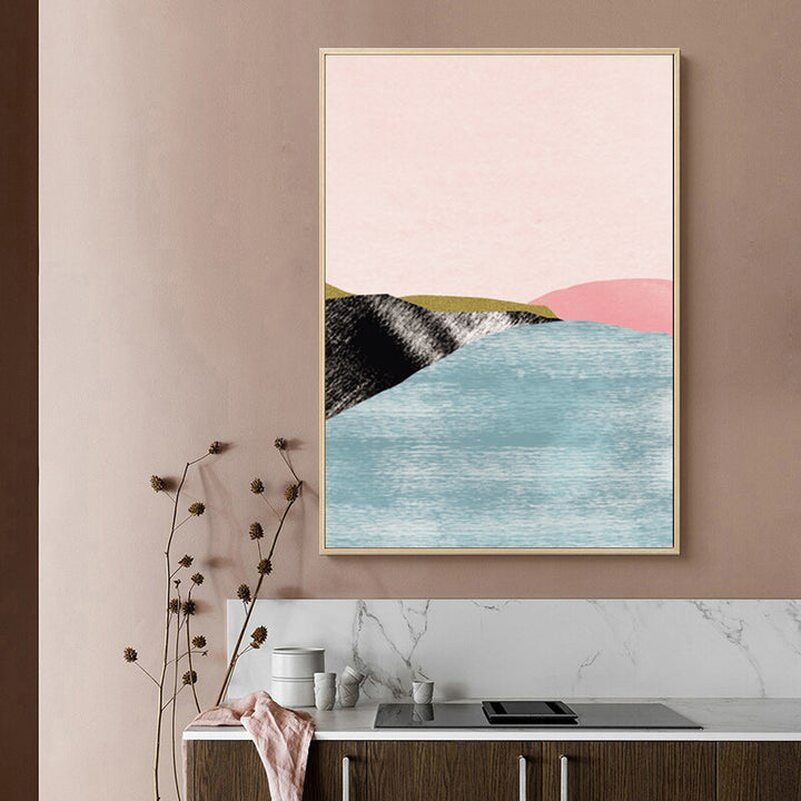 Flow Of River - Canvas Wall Art Painting | Bowlift