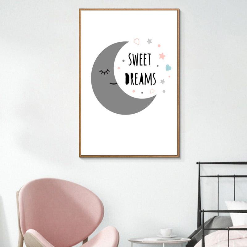 Love Stars - Canvas Wall Art Painting | Bowlift
