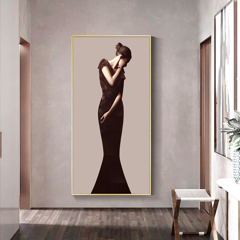 Luxurious Figure Wall Art - Canvas Wall Art Painting | Bowlift