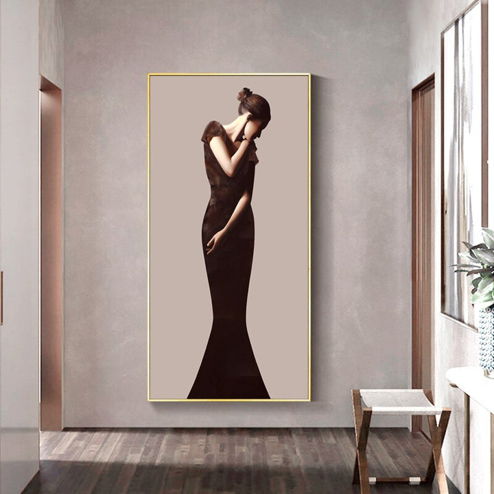 Luxurious Figure Wall Art - Canvas Wall Art Painting | Bowlift