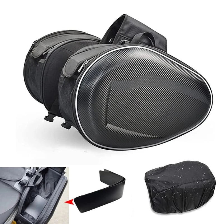 BowLift | Waterproof motorbike saddlebags with large storage space