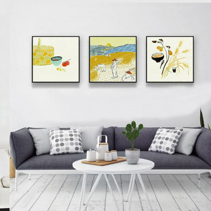 Chinese Solar Terms-Canvas Wall Art Painting | Bowlift
