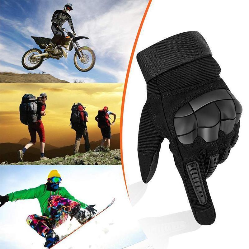 Military tactical gloves with full fingers | Bowlift
