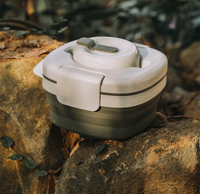 BowLift | Portable Silicone All-In-One Camping Tableware Set