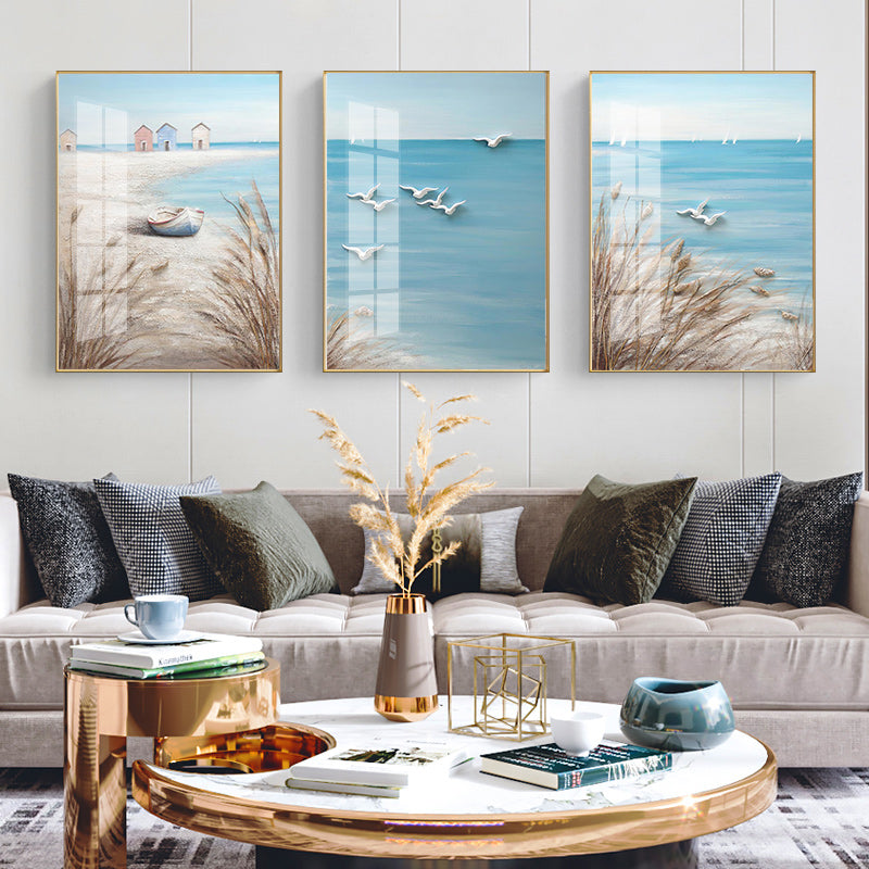 Scandinavian Nature Landscape Canvas Painting | Bowlift