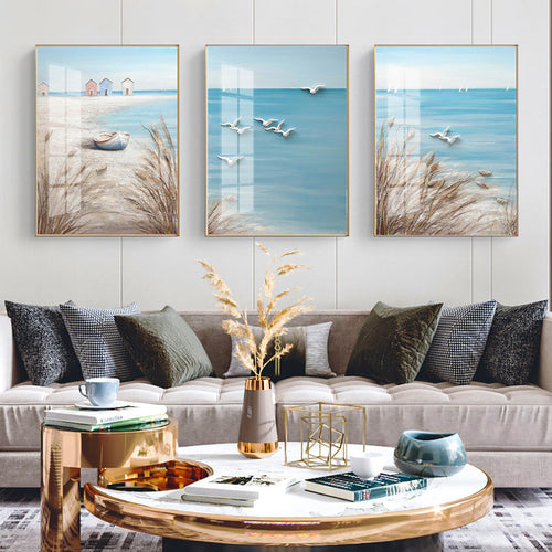 Scandinavian Nature Landscape Canvas Painting | Bowlift