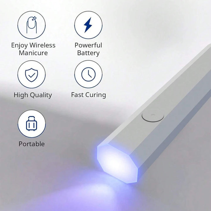 BowLift | Rechargeable UV Nail Lamp with Portable Holder