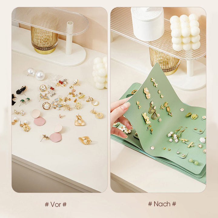 Multifunctional portable travel storage bag for earrings | Bowlift