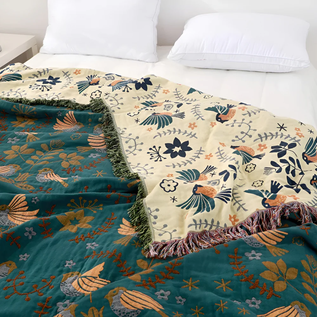 BowLift | Warm Embroidered Blanket