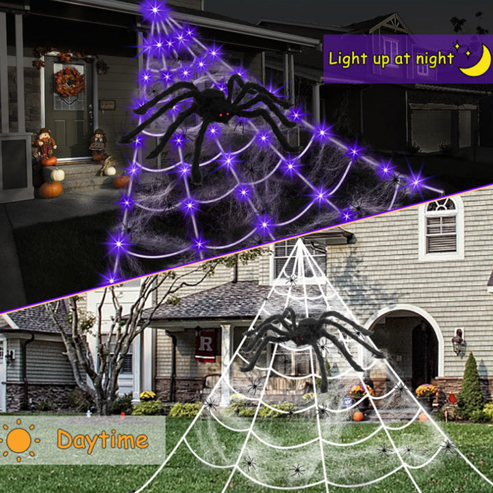 BowLift | Room Decor Spider Web Design Hanging Light