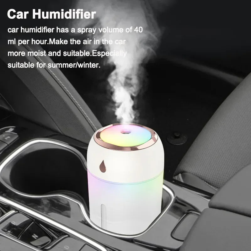 BowLift | Mini Humidifier and Aroma Diffuser with LED Light
