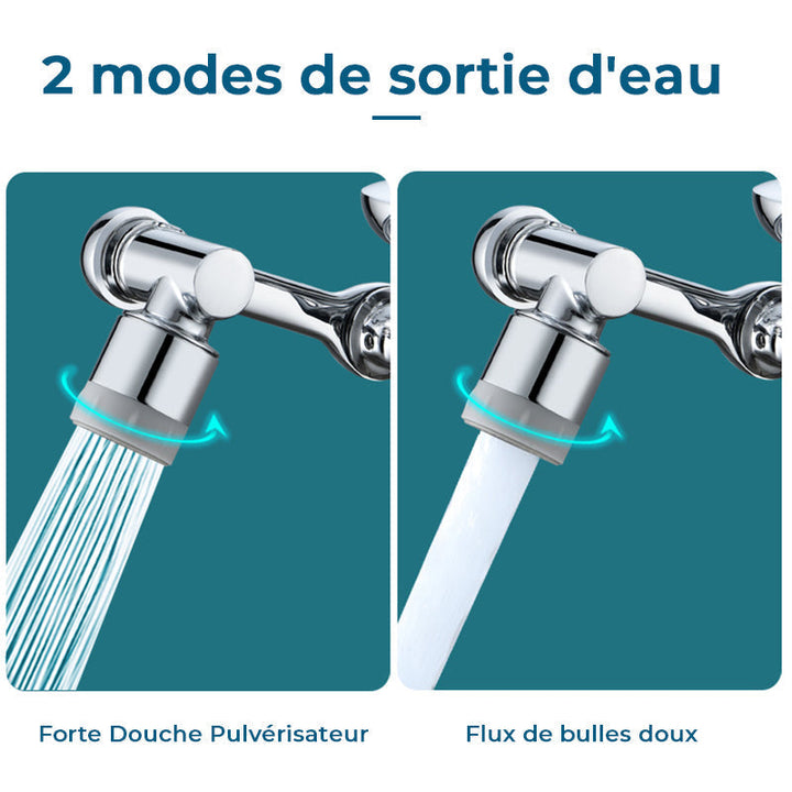 Multifunctional swivel extension faucet | Bowlift