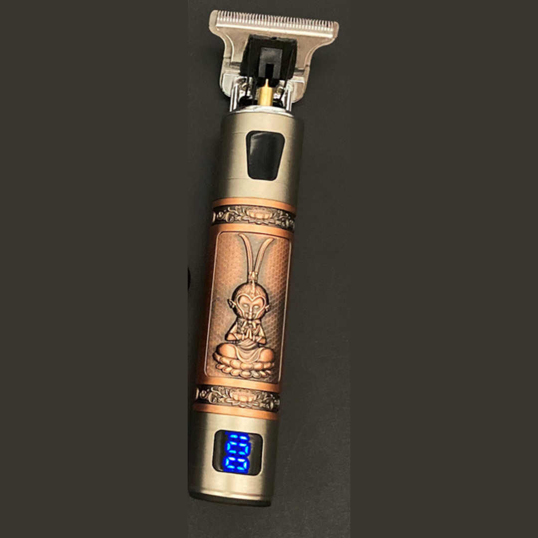 Vintage Rechargeable Beard Trimmer with Attachments Bowlift