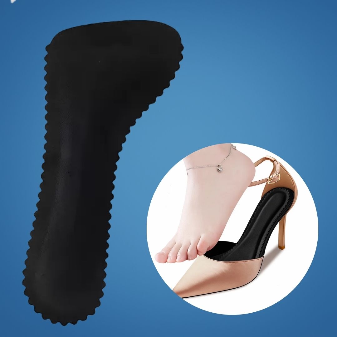 StrideSafe | Cushion Insoles for Sandals – Non‑Slip Grip – Breathable Comfort – Foot Fatigue Relief Bowlift