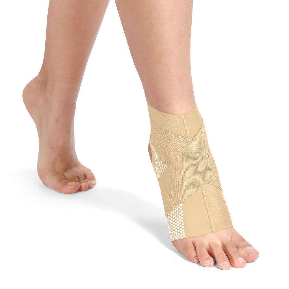 BowLift | Adjustable Ankle Compression Sleeve Ankle Brace Care 2-Pack