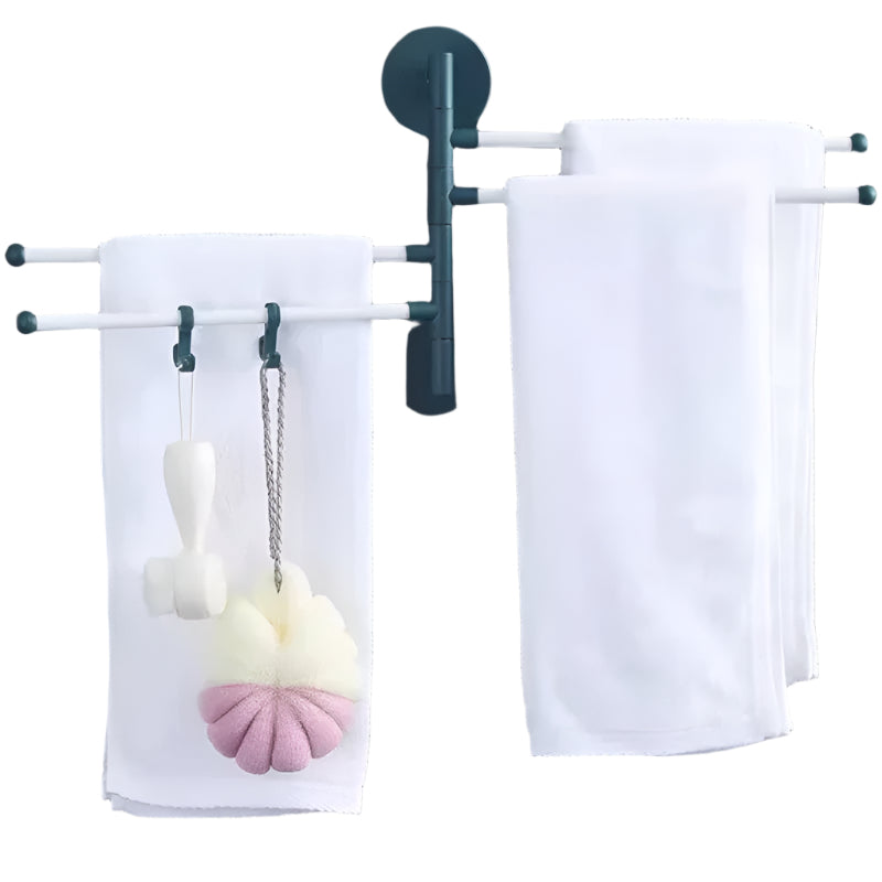 Collapsible, rotating wall mount and towel holder Bowlift